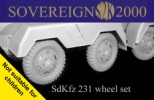 S2KA019 - Sd Kfz 231/2 wheel set